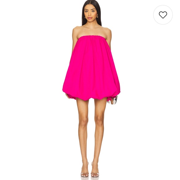 Susana Monaco Dresses & Skirts - SALE TODAY ONLY! NWT Revolve Susana Monaco Poplin‎ Bubble Dress in Fuchsia